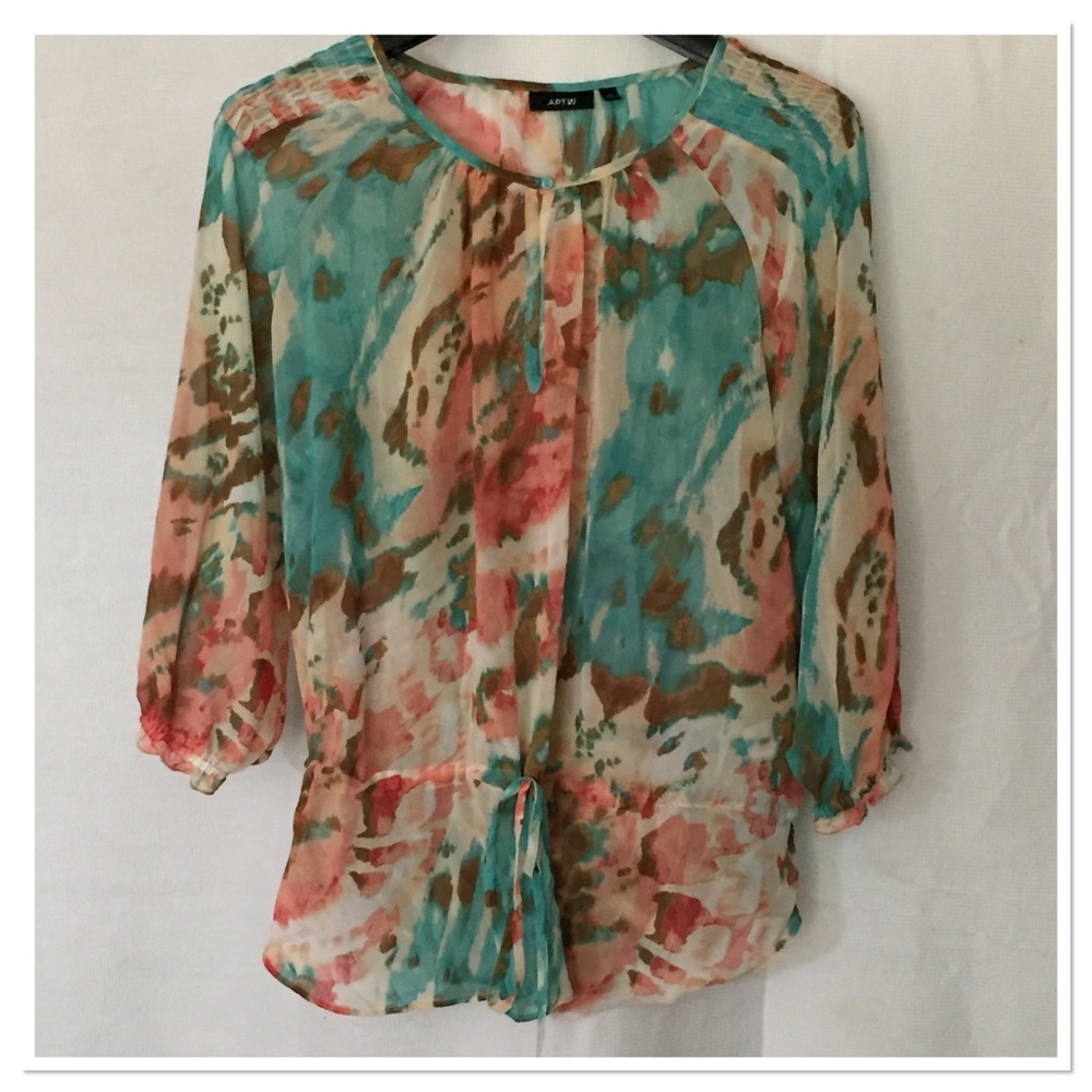Sheer blouse